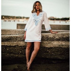 NWT!💕Les Canebiers White Tunic Dress